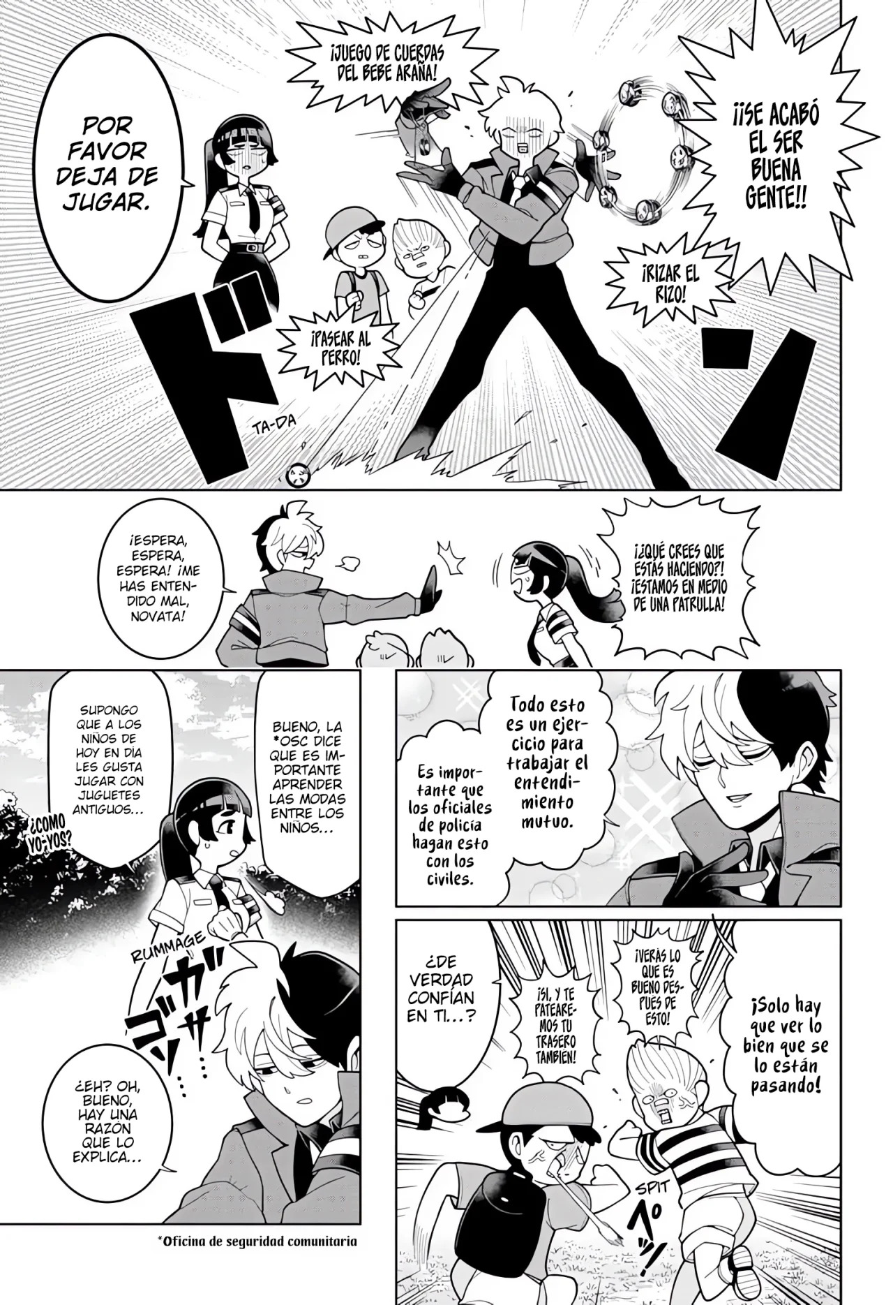 Read Super Psychic Policeman Chojo ES Manga Online