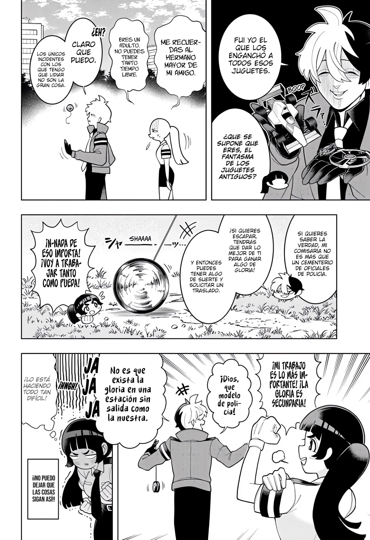 Read Super Psychic Policeman Chojo ES Manga Online