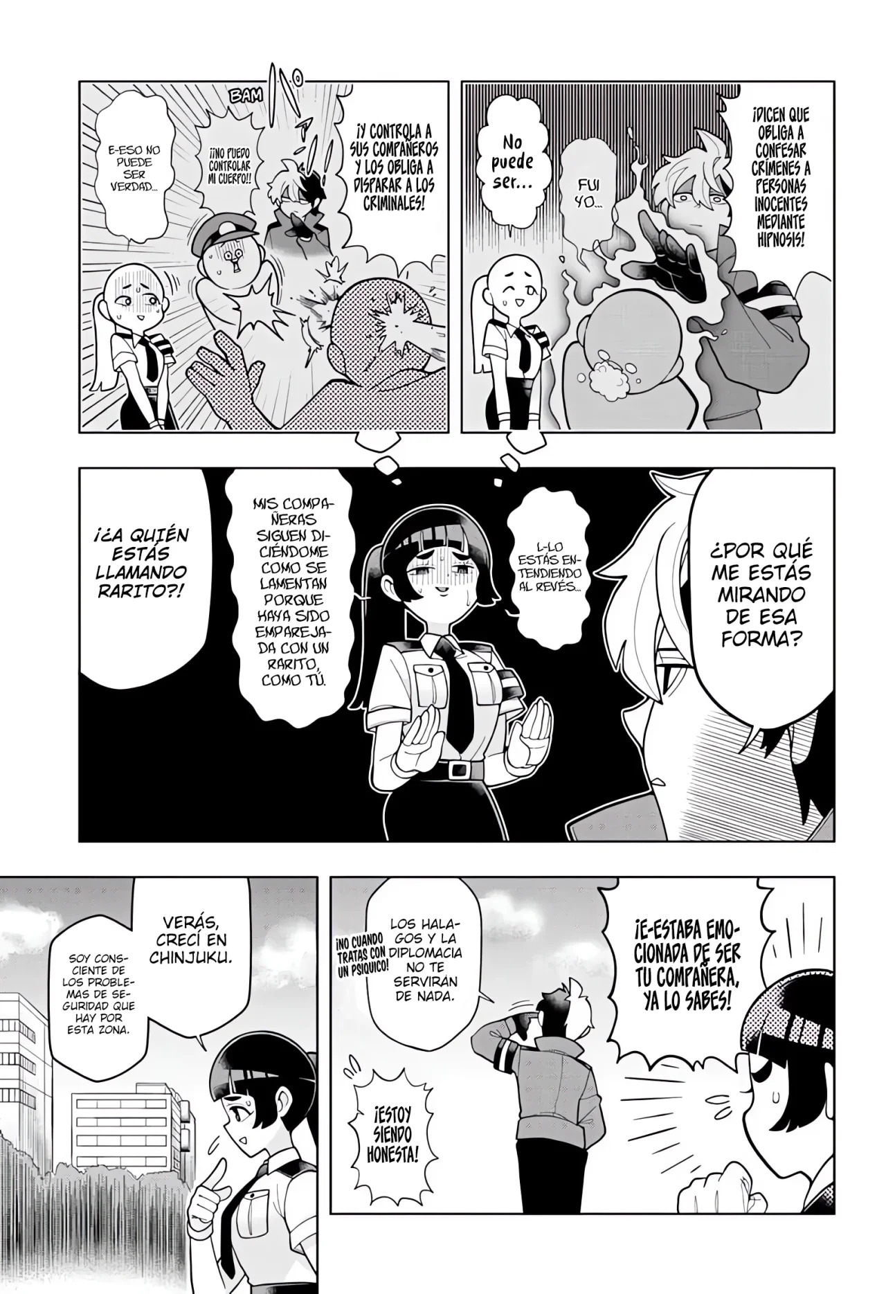 Read Super Psychic Policeman Chojo ES Manga Online