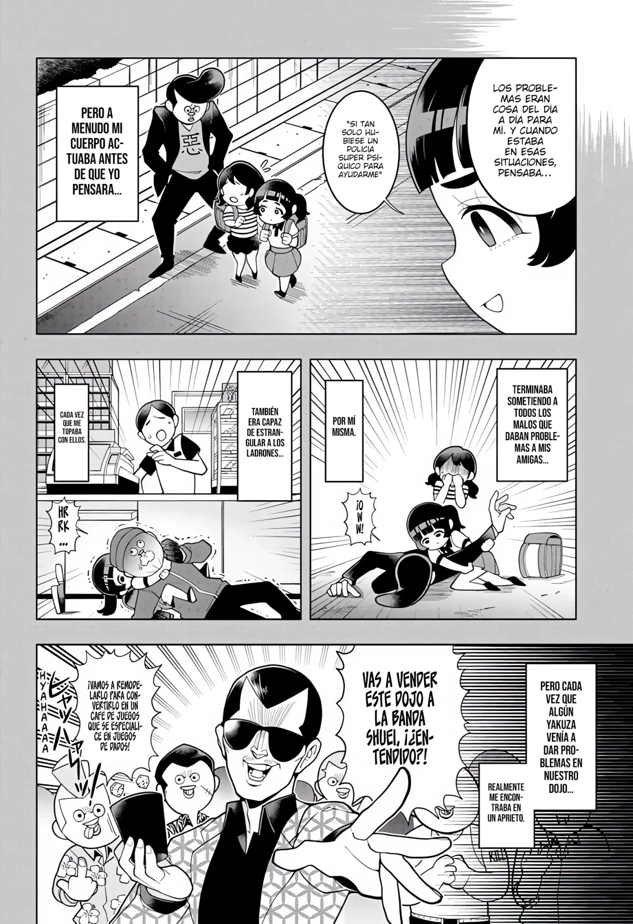 Read Super Psychic Policeman Chojo ES Manga Online