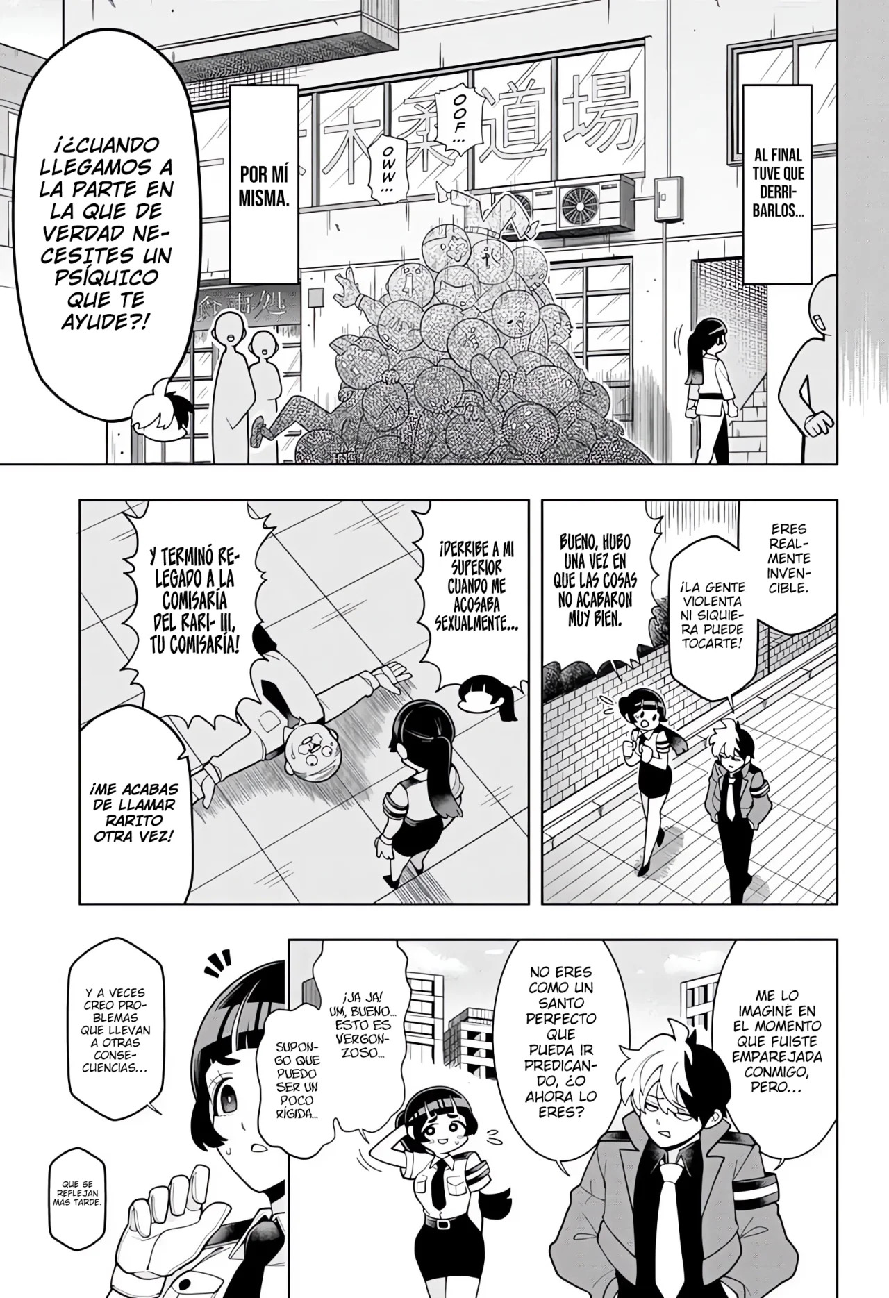 Read Super Psychic Policeman Chojo ES Manga Online
