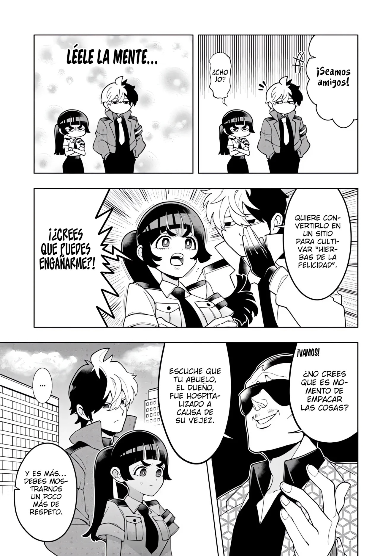 Read Super Psychic Policeman Chojo ES Manga Online