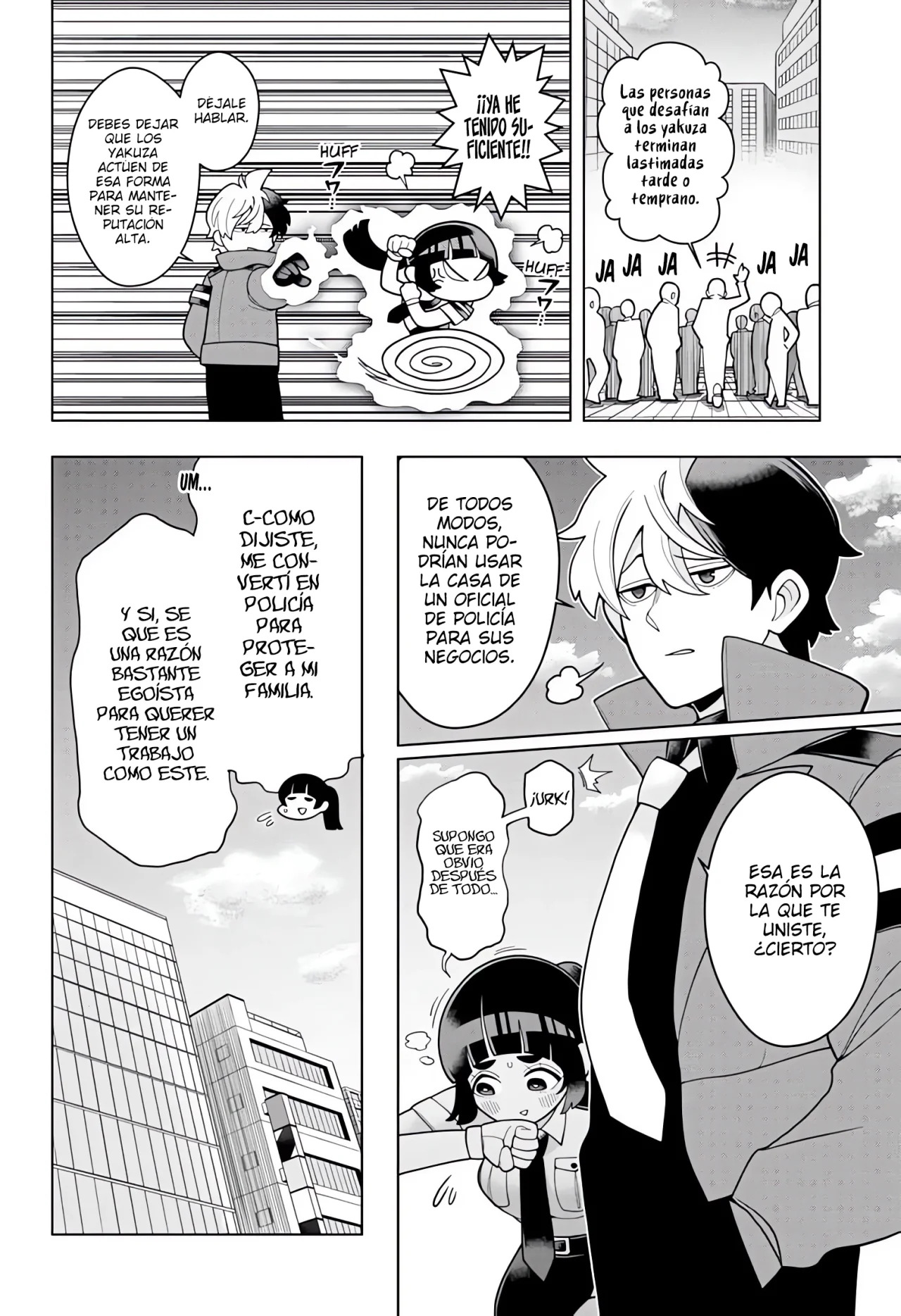 Read Super Psychic Policeman Chojo ES Manga Online