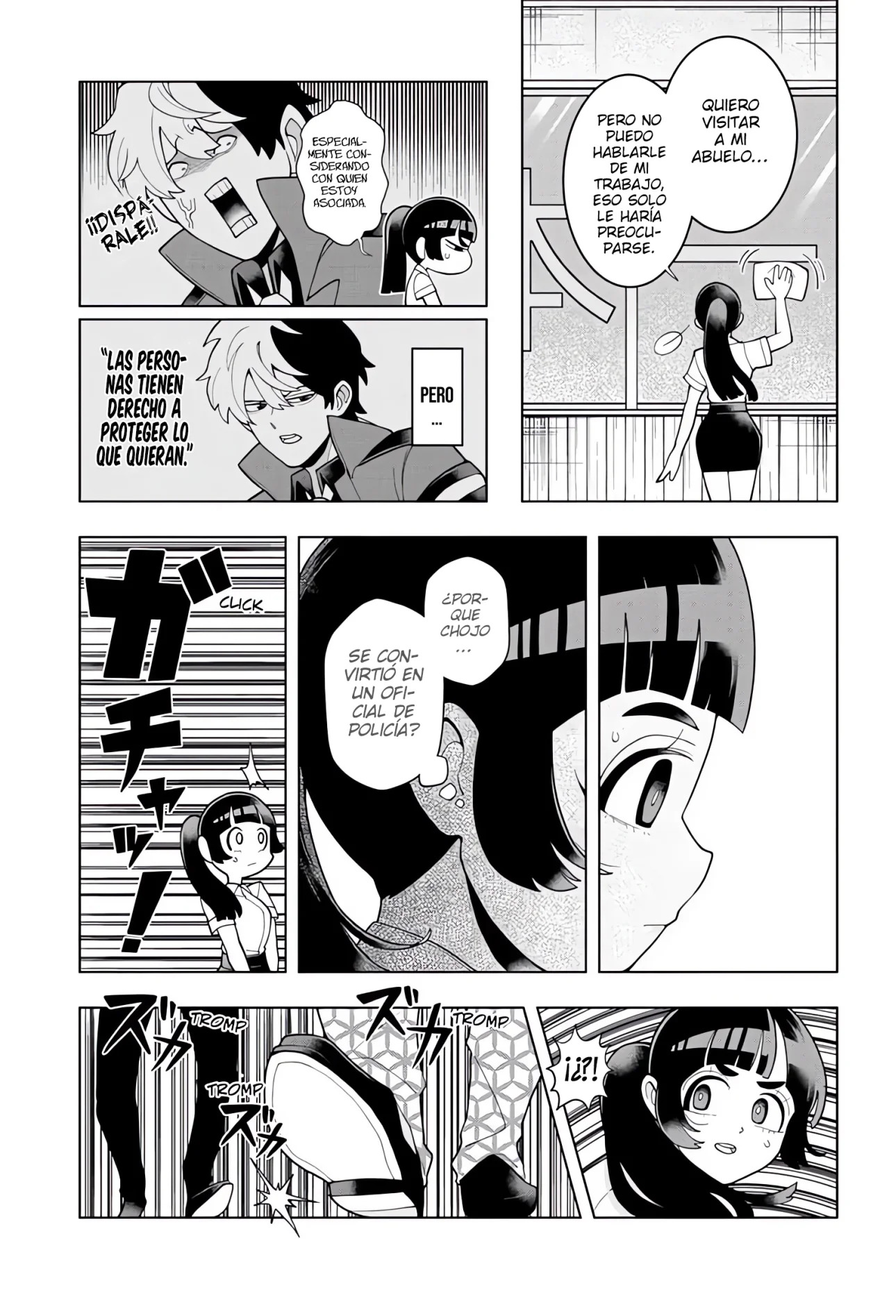 Read Super Psychic Policeman Chojo ES Manga Online