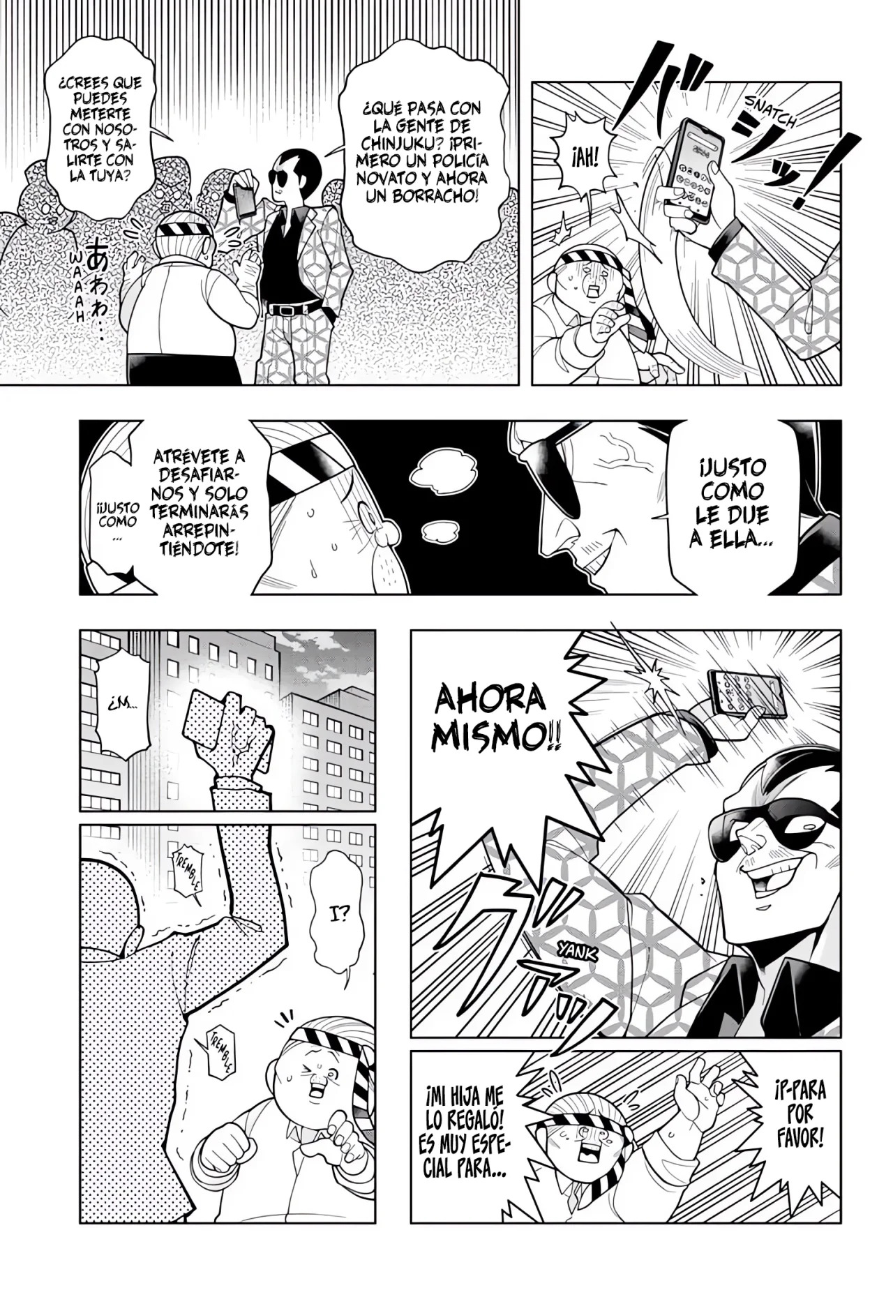 Read Super Psychic Policeman Chojo ES Manga Online