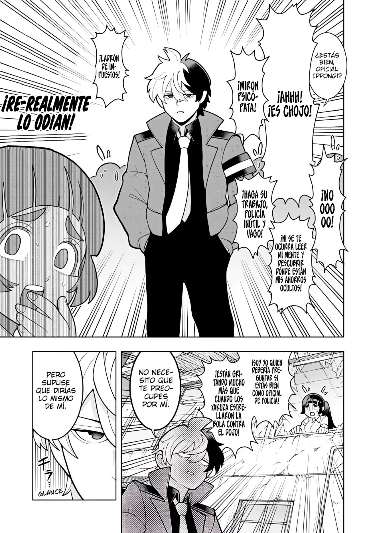 Read Super Psychic Policeman Chojo ES Manga Online