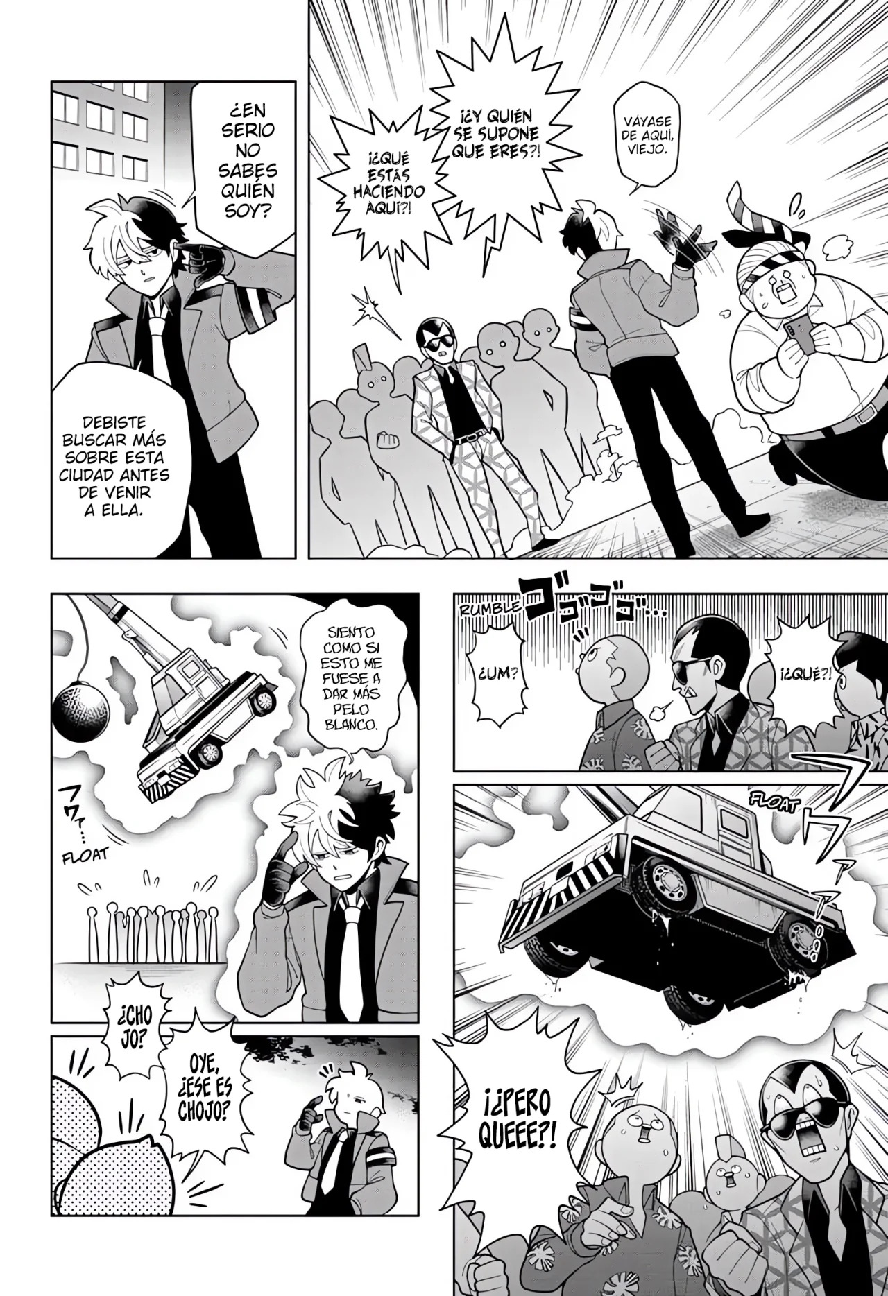 Read Super Psychic Policeman Chojo ES Manga Online