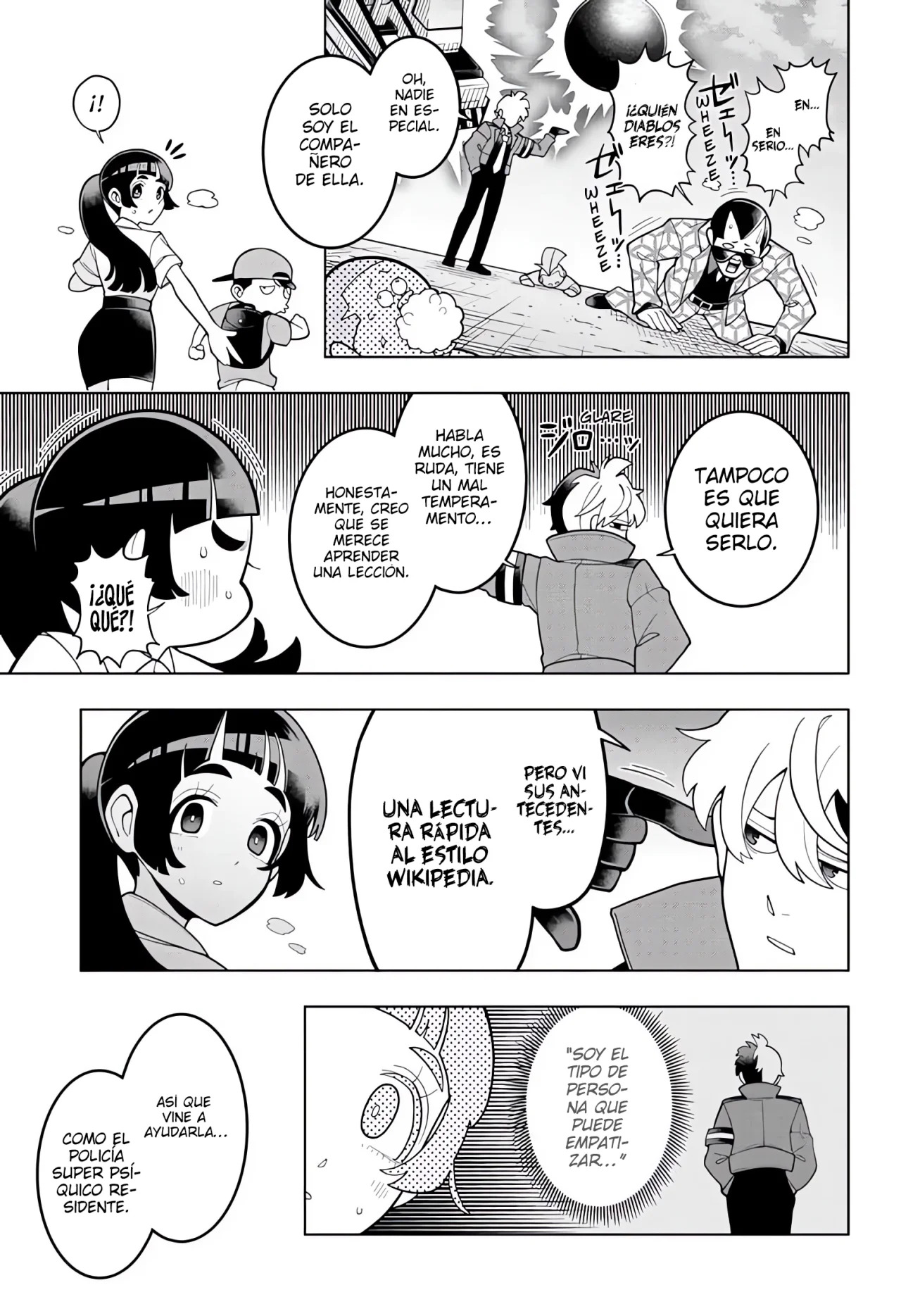 Read Super Psychic Policeman Chojo ES Manga Online
