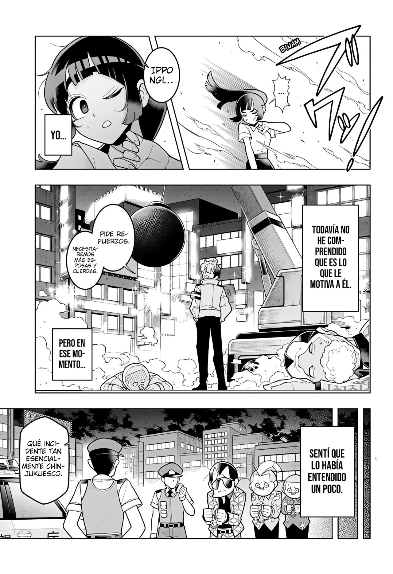 Read Super Psychic Policeman Chojo ES Manga Online