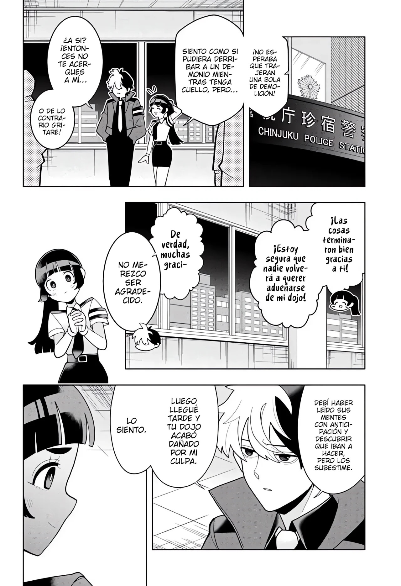 Read Super Psychic Policeman Chojo ES Manga Online