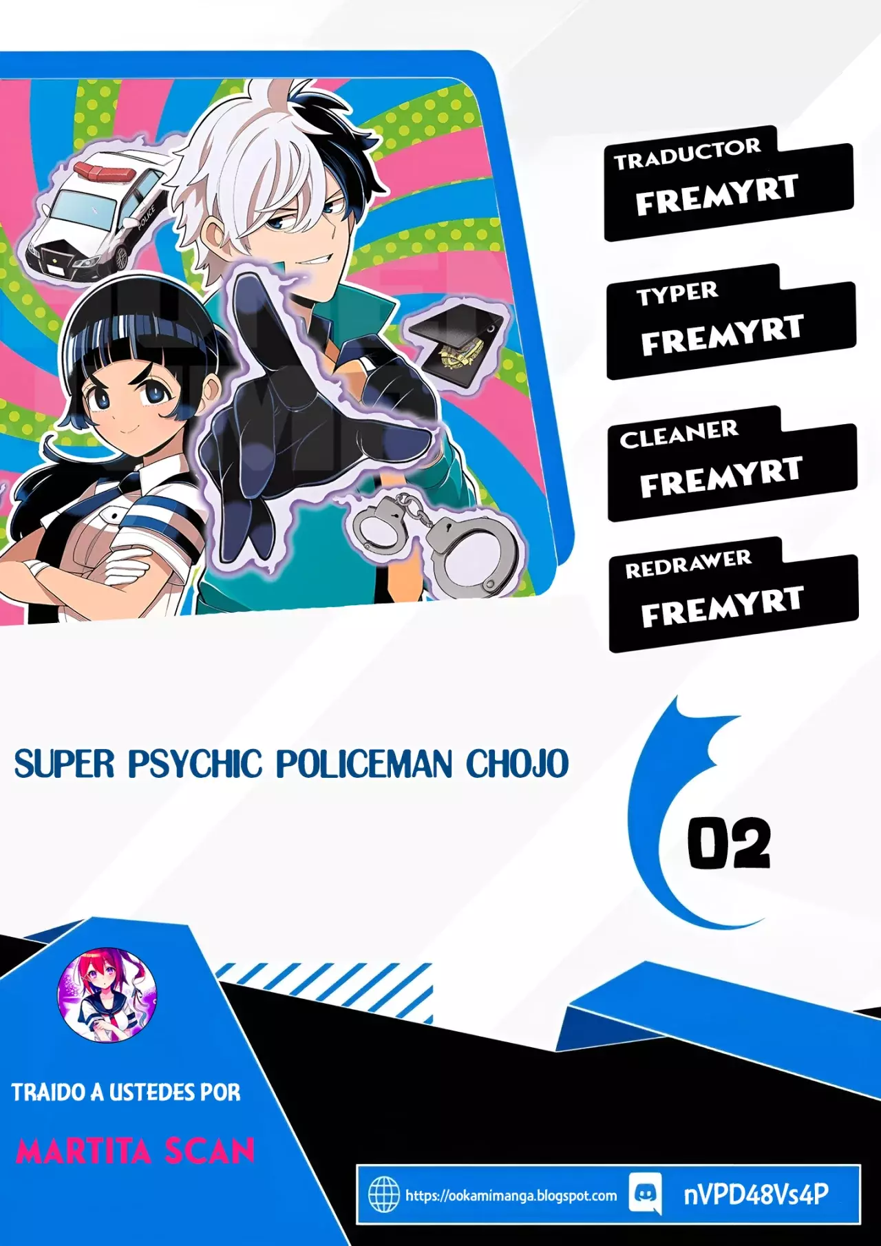 Read Super Psychic Policeman Chojo ES Manga Online