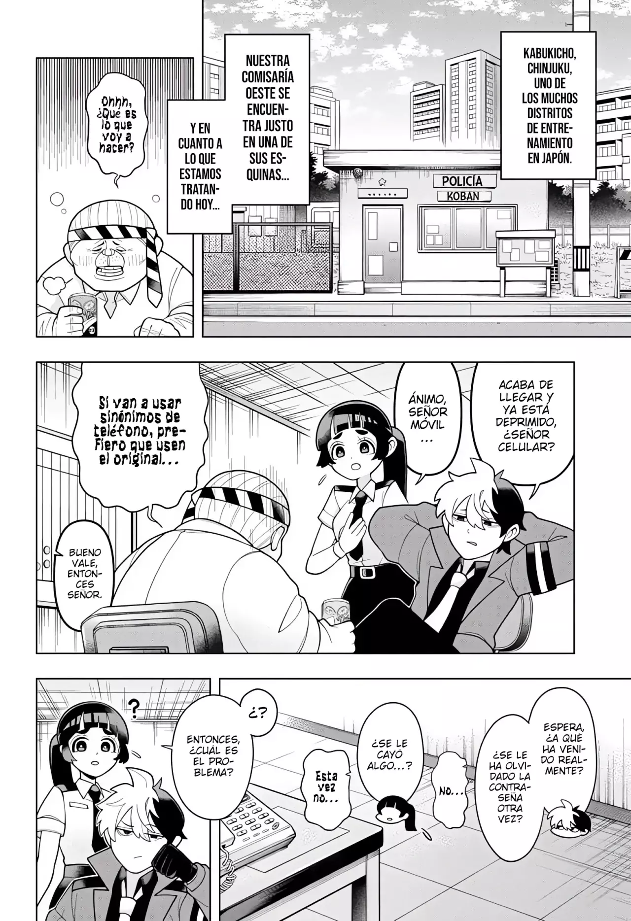 Read Super Psychic Policeman Chojo ES Manga Online