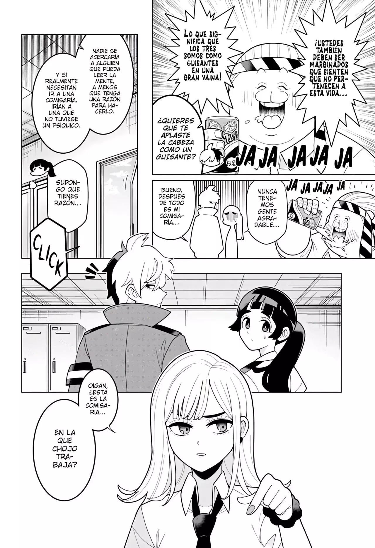 Read Super Psychic Policeman Chojo ES Manga Online