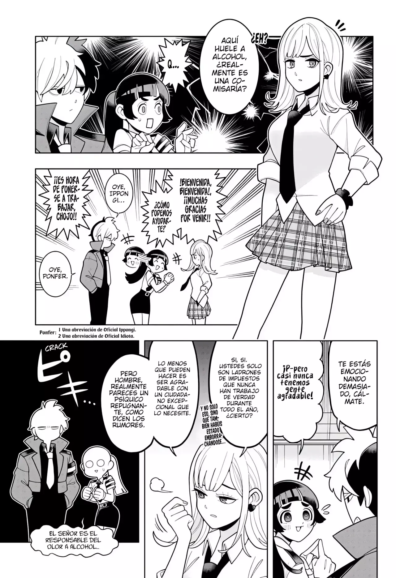 Read Super Psychic Policeman Chojo ES Manga Online