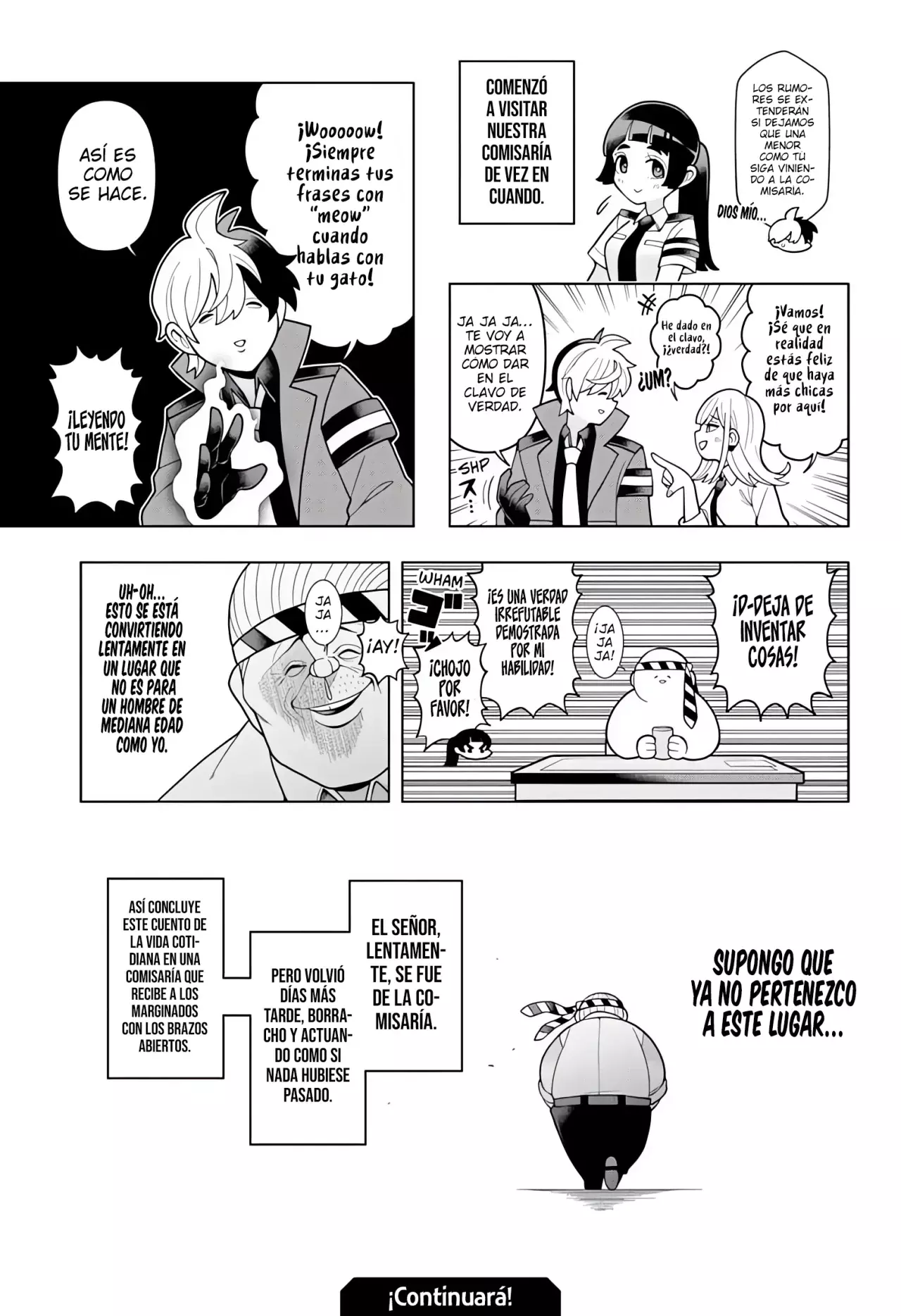 Read Super Psychic Policeman Chojo ES Manga Online