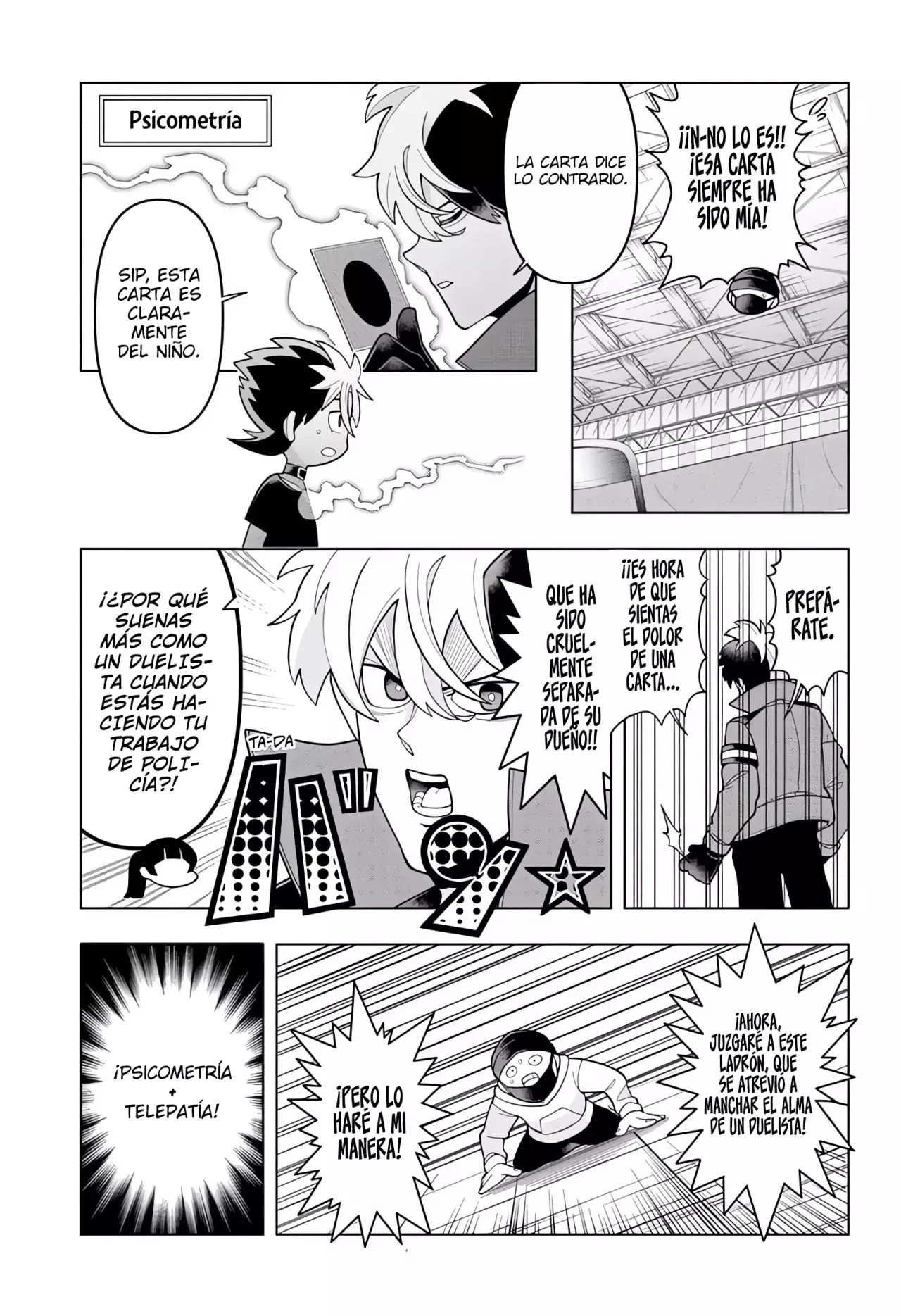 Read Super Psychic Policeman Chojo ES Manga Online