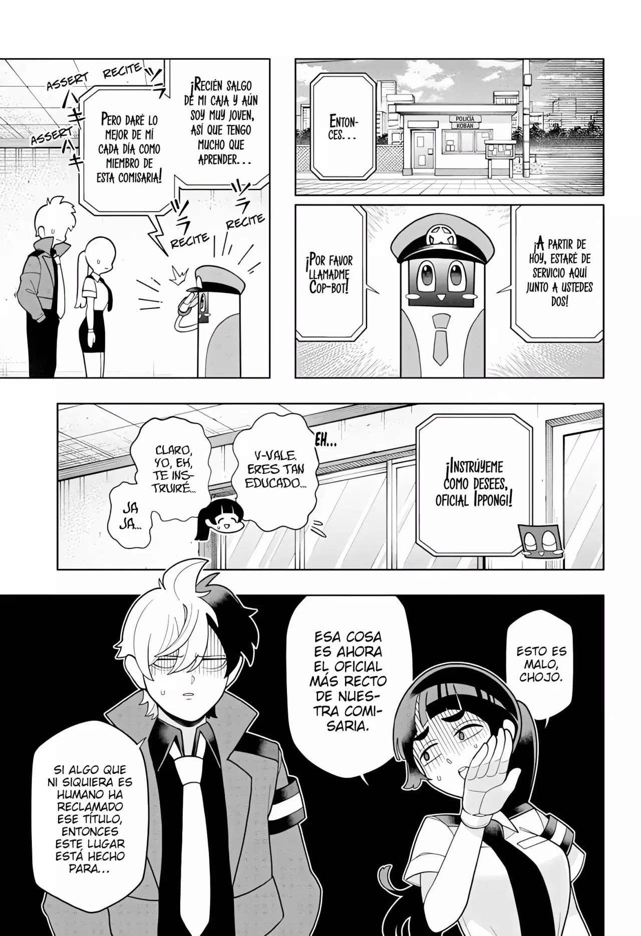 Read Super Psychic Policeman Chojo ES Manga Online