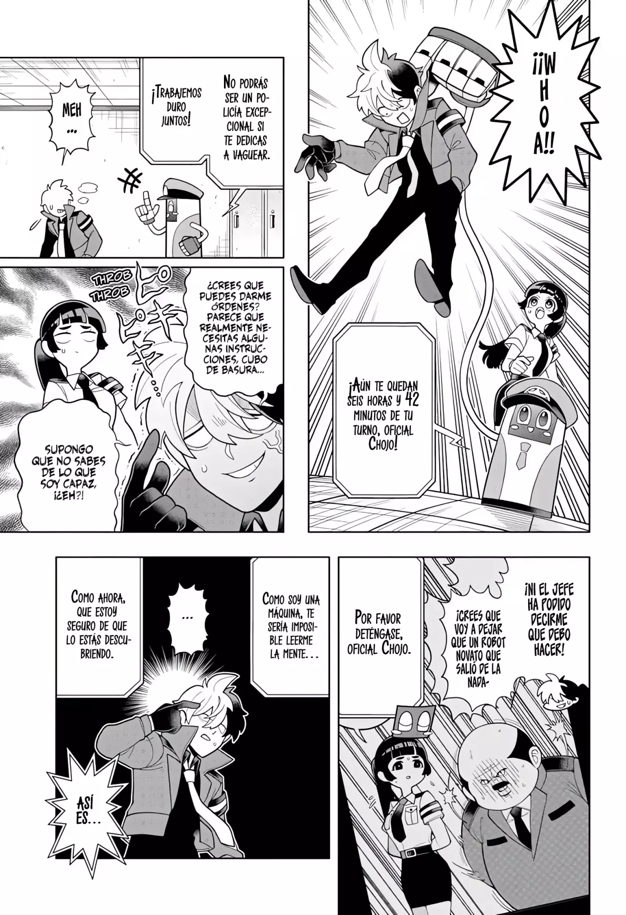 Read Super Psychic Policeman Chojo ES Manga Online