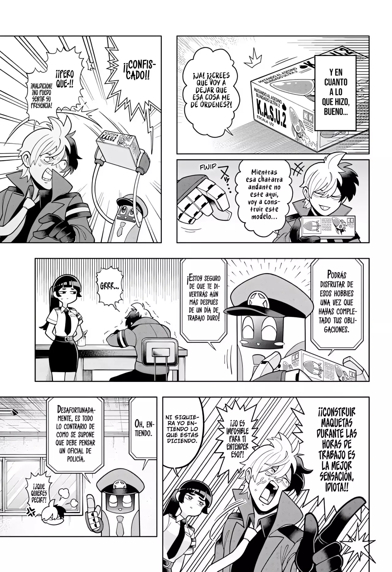 Read Super Psychic Policeman Chojo ES Manga Online