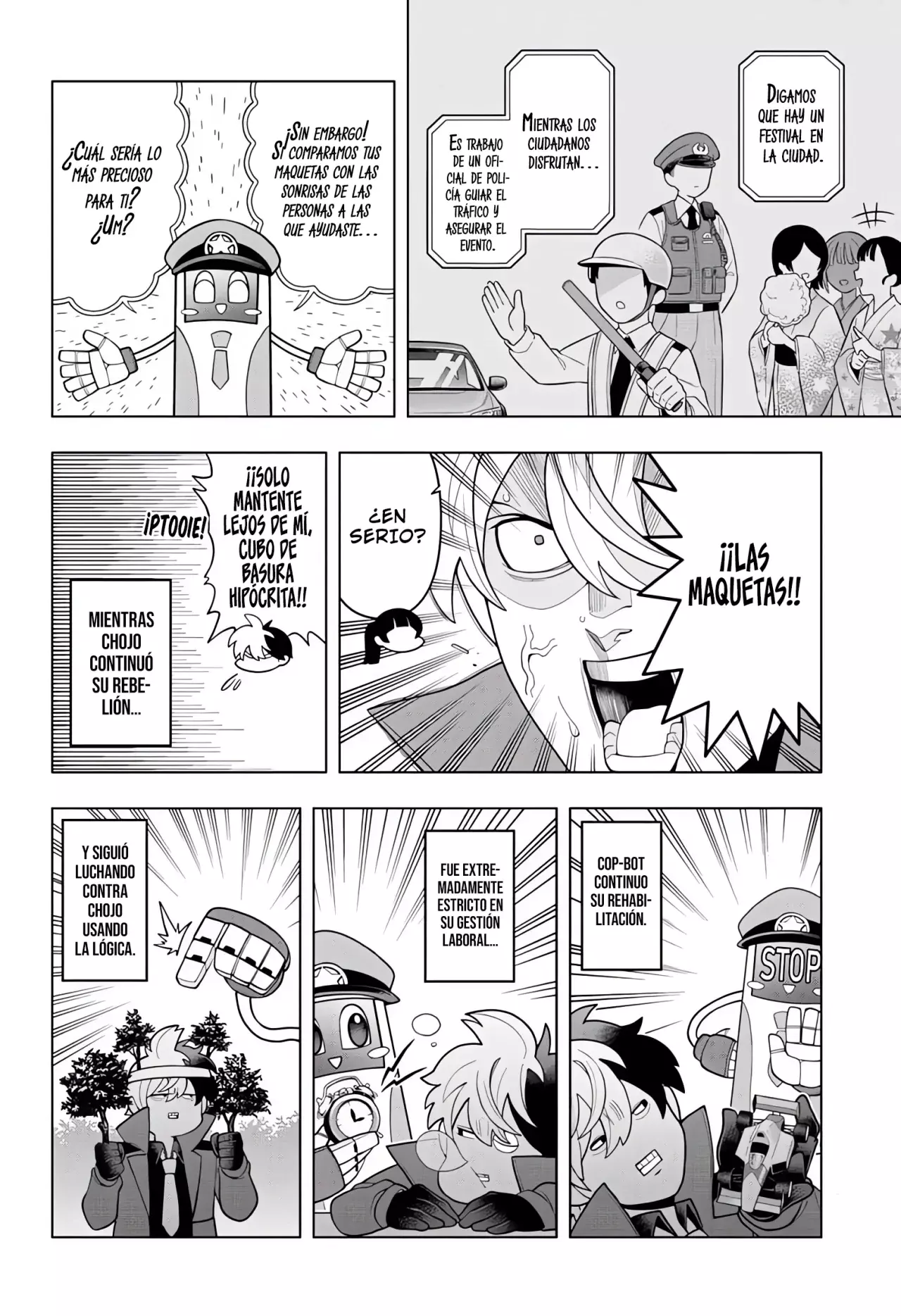 Read Super Psychic Policeman Chojo ES Manga Online