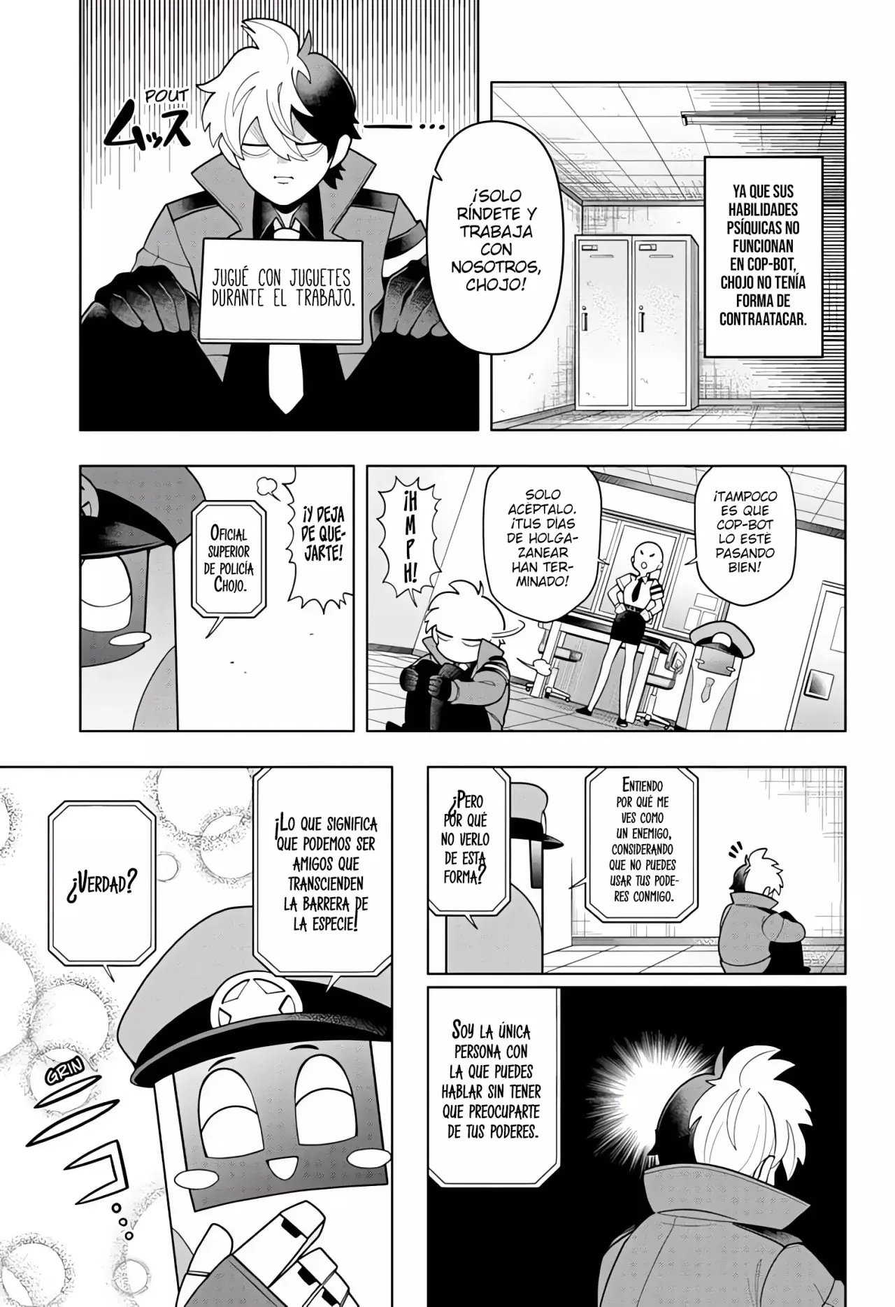 Read Super Psychic Policeman Chojo ES Manga Online