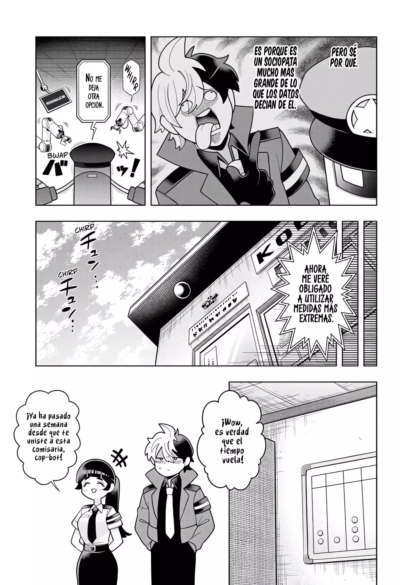 Read Super Psychic Policeman Chojo ES Manga Online