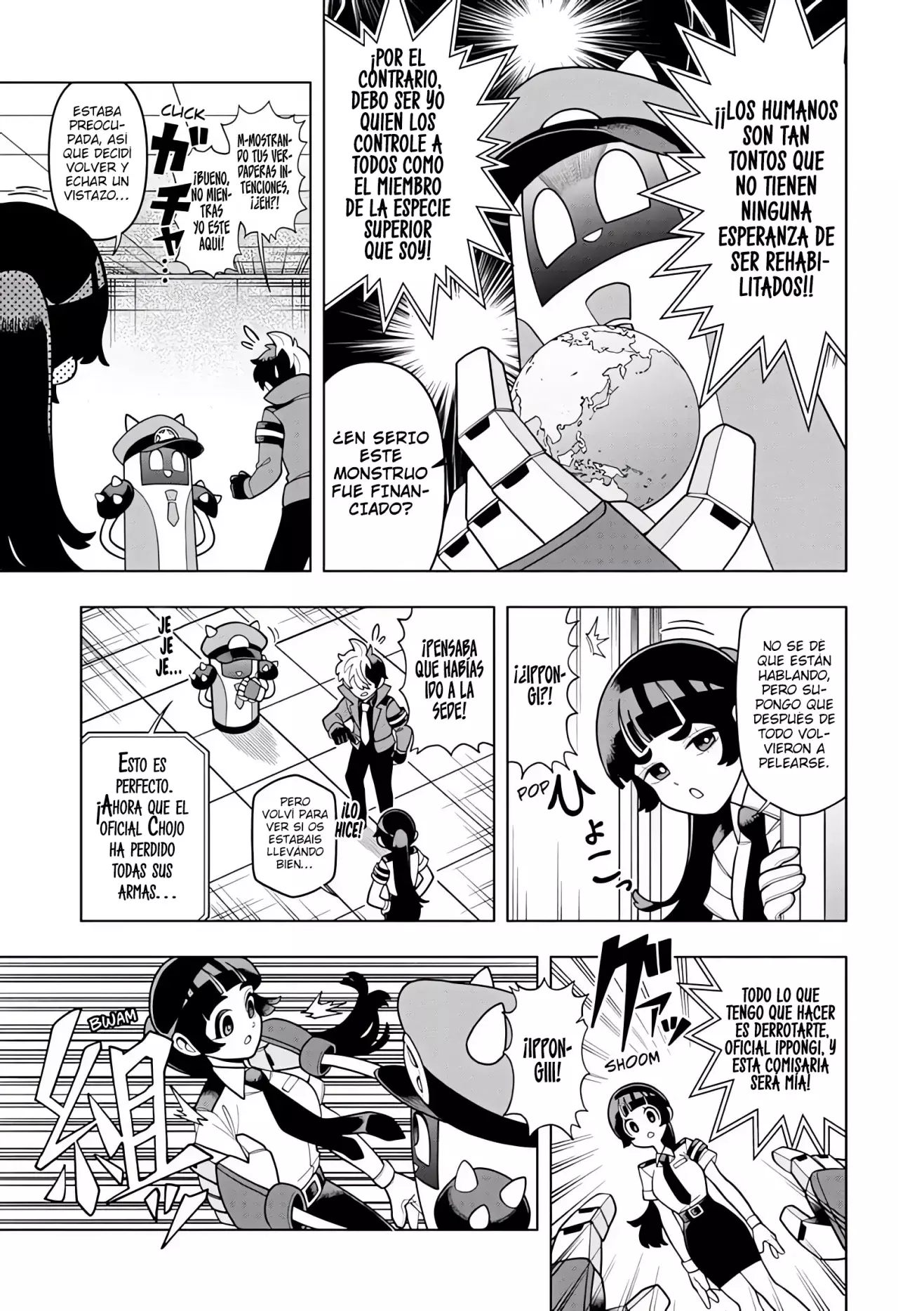 Read Super Psychic Policeman Chojo ES Manga Online