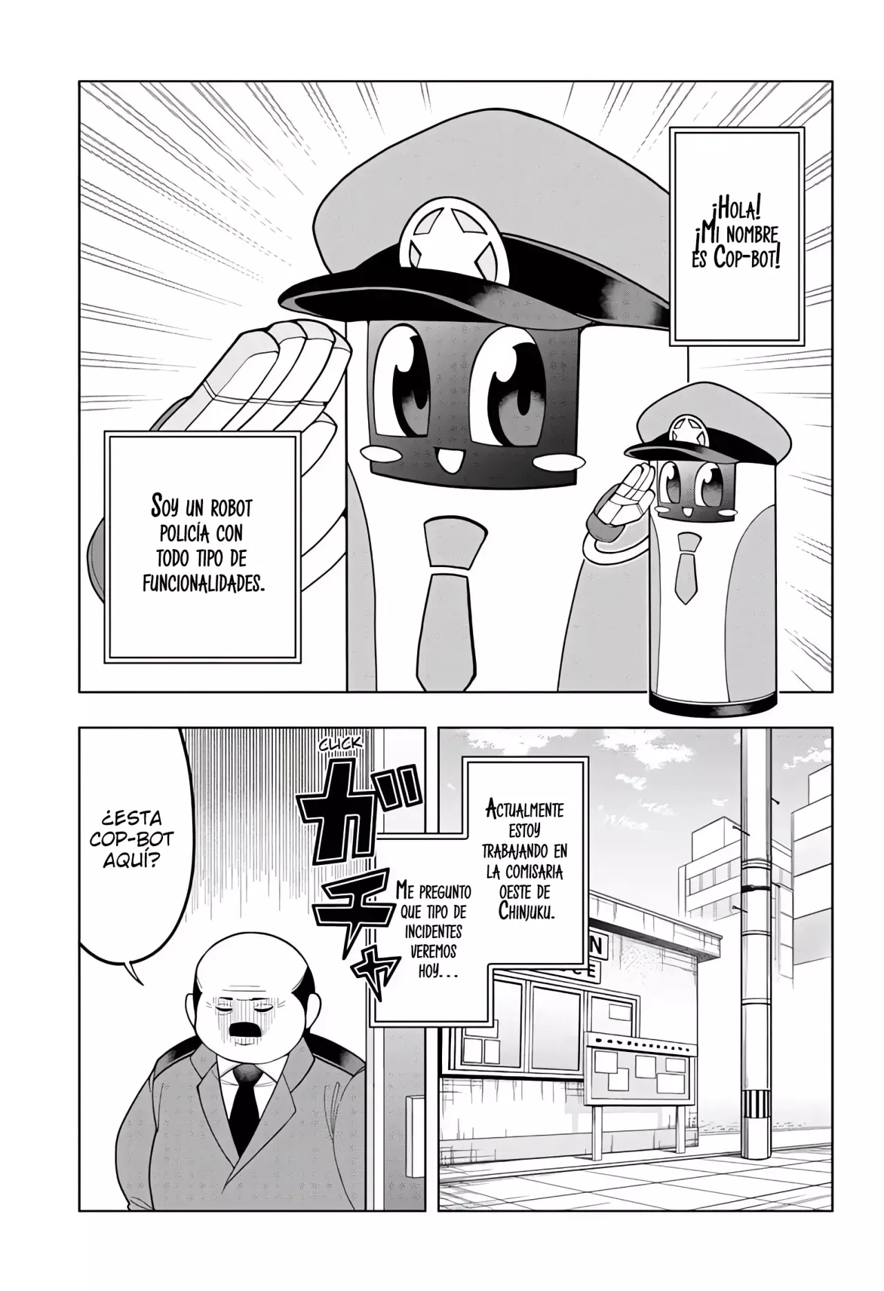 Read Super Psychic Policeman Chojo ES Manga Online