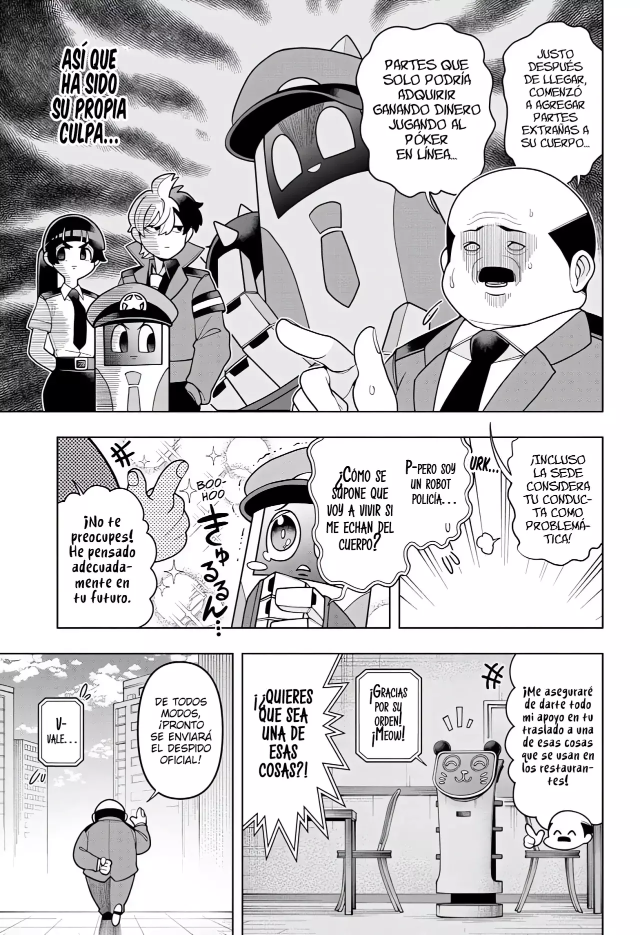 Read Super Psychic Policeman Chojo ES Manga Online