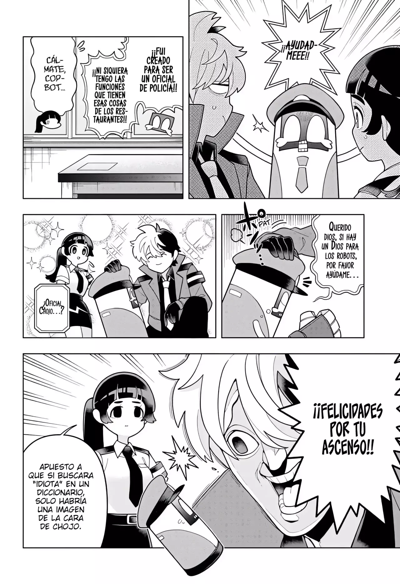 Read Super Psychic Policeman Chojo ES Manga Online