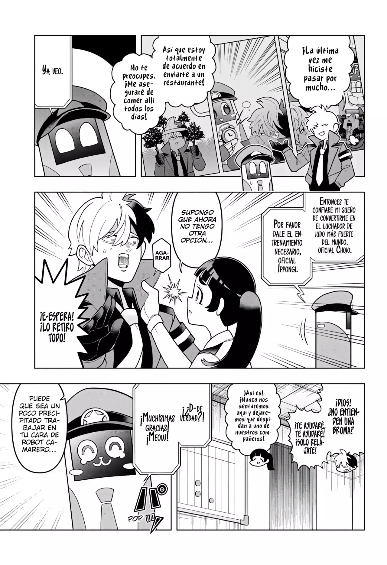Read Super Psychic Policeman Chojo ES Manga Online