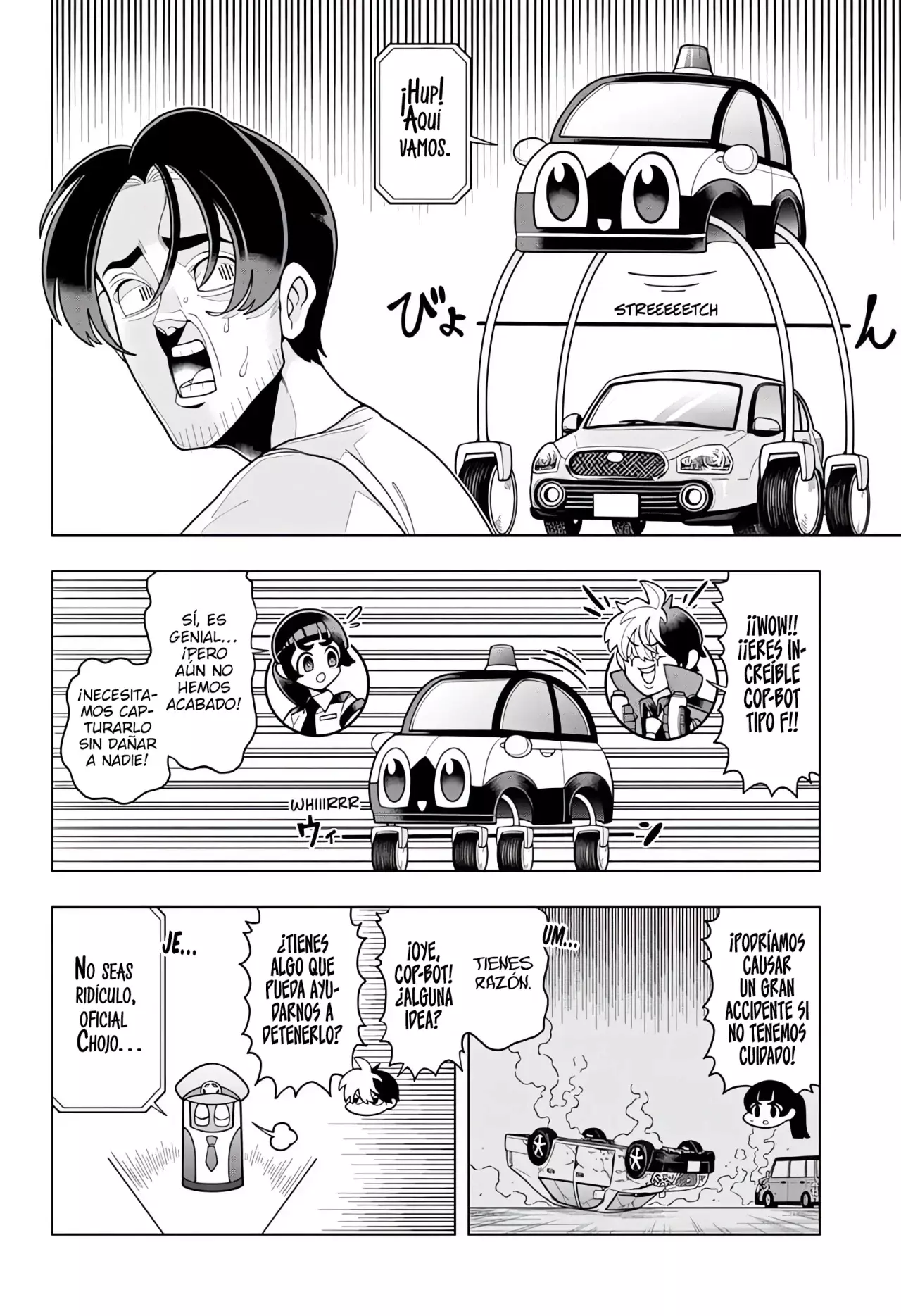 Read Super Psychic Policeman Chojo ES Manga Online