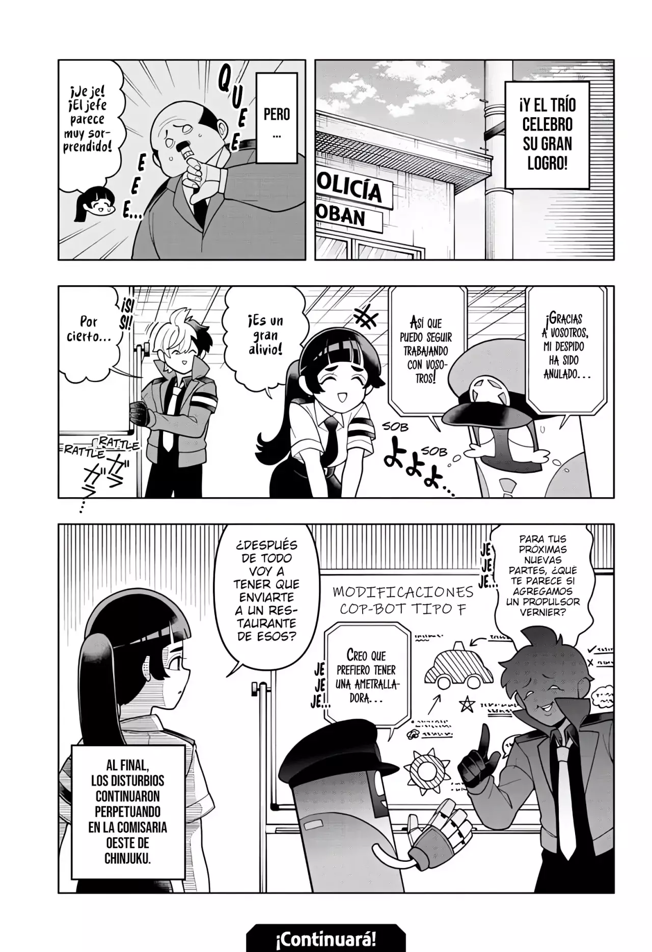 Read Super Psychic Policeman Chojo ES Manga Online
