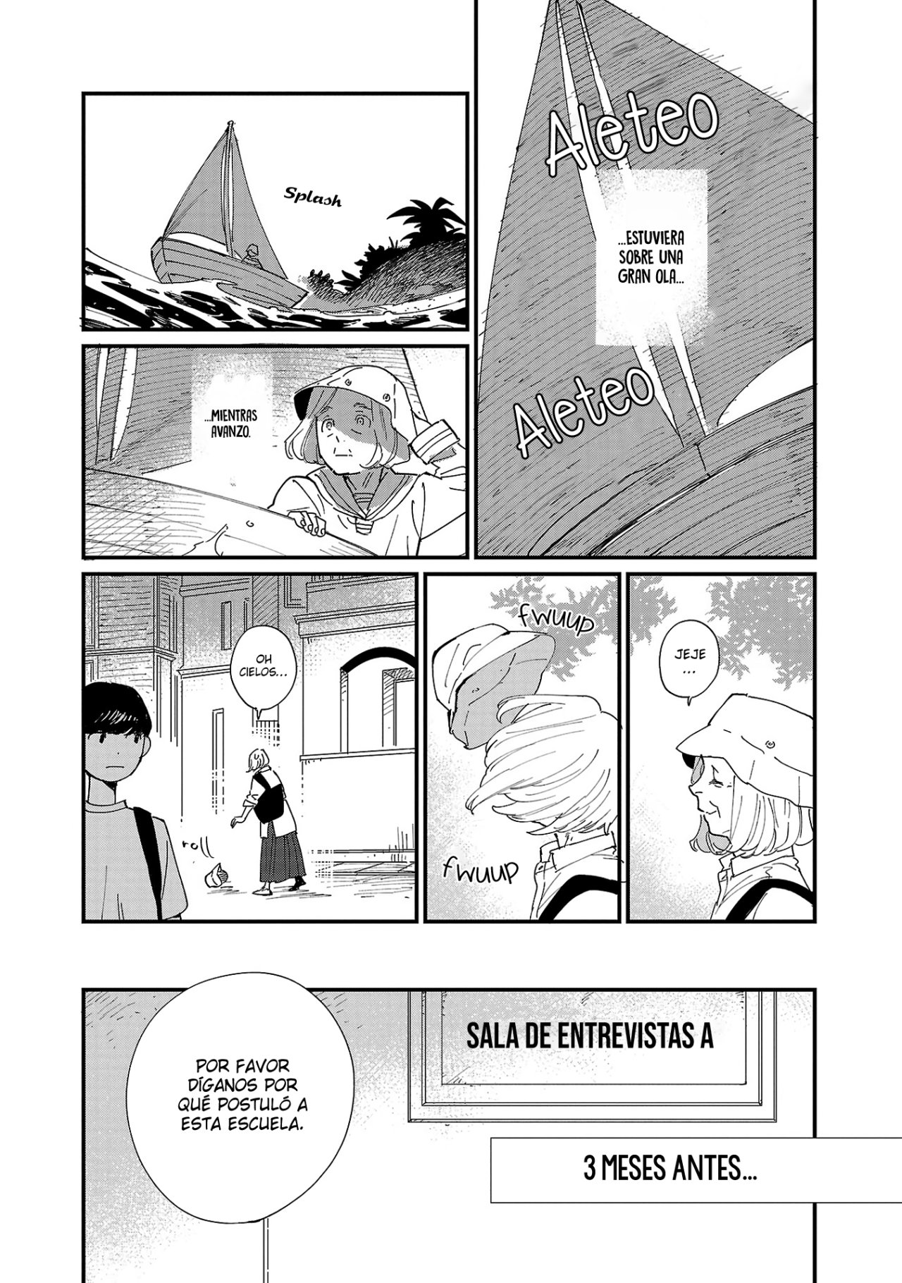Read Umi ga Hashiru End Roll ES Manga Online
