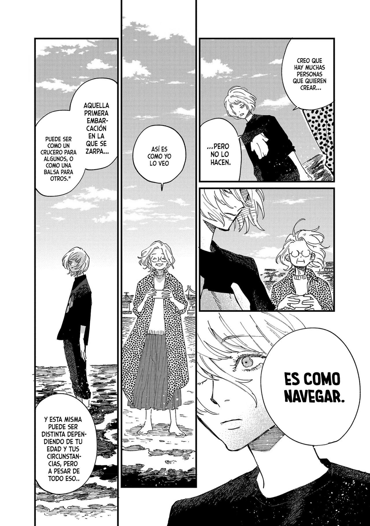 Read Umi ga Hashiru End Roll ES Manga Online