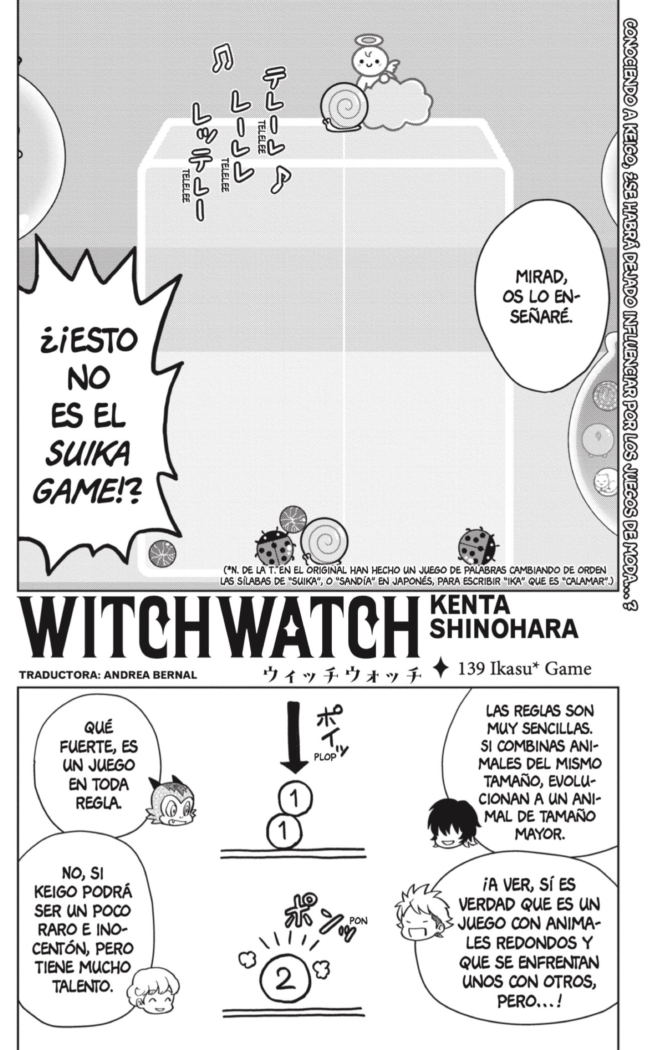 Read Witch Watch ES Manga Online