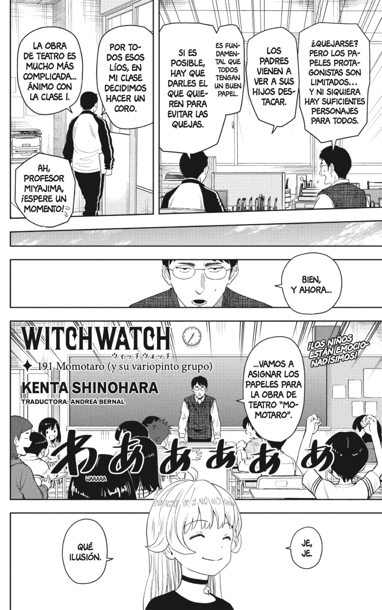 Read Witch Watch ES Manga Online