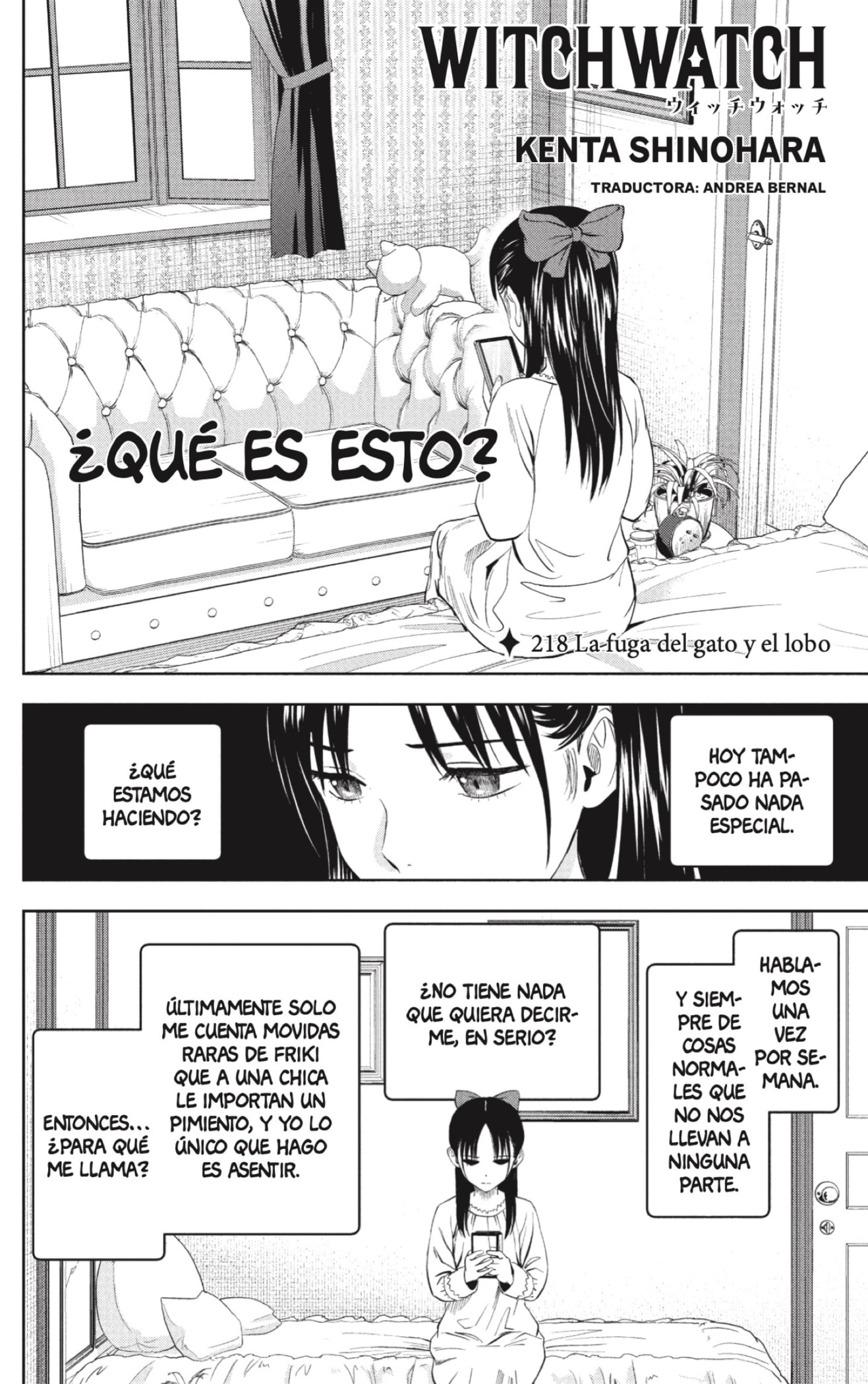 Read Witch Watch ES Manga Online