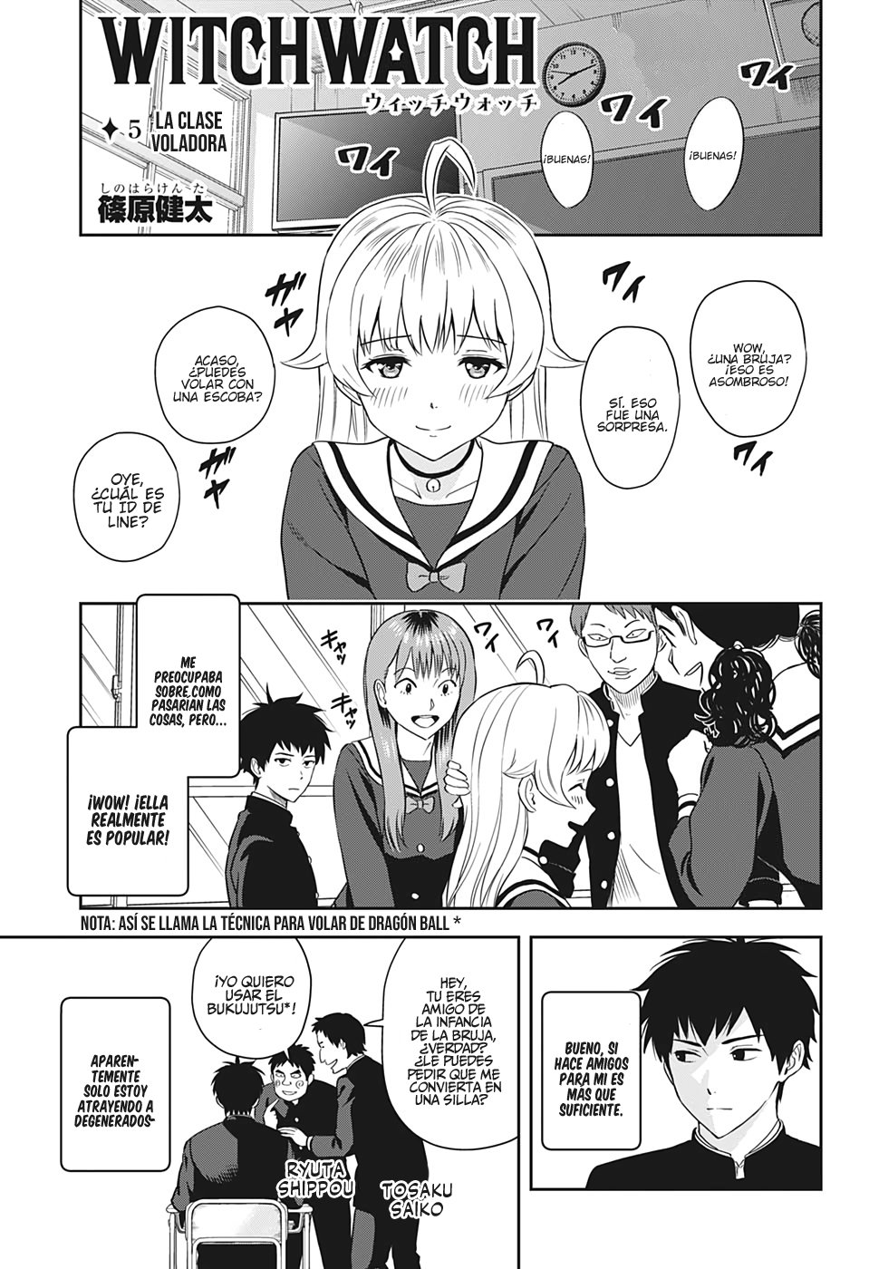 Read Witch Watch ES Manga Online