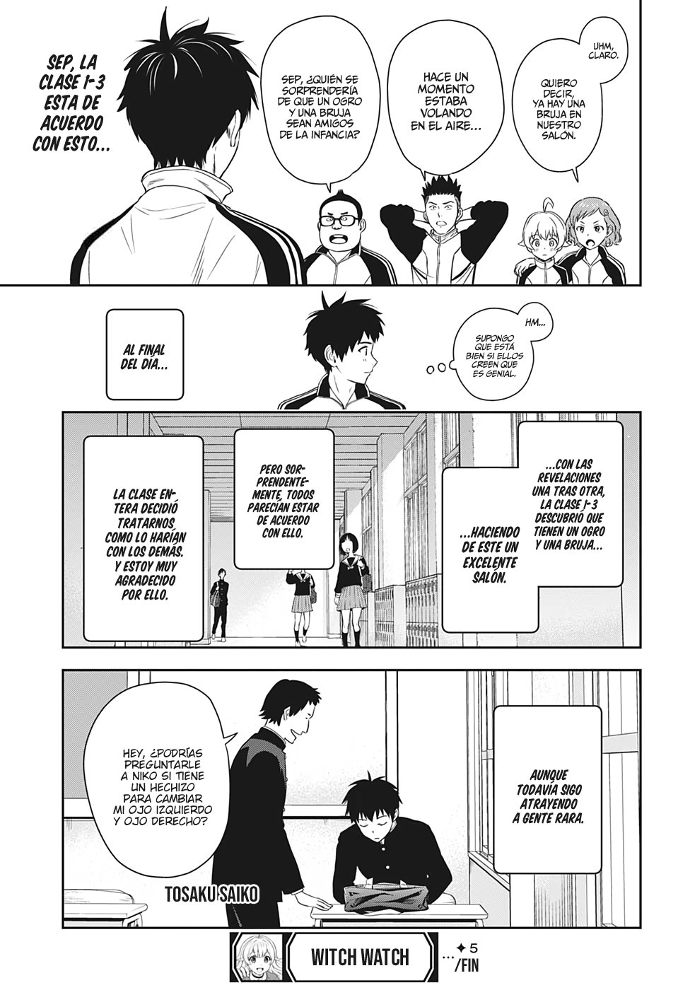 Read Witch Watch ES Manga Online
