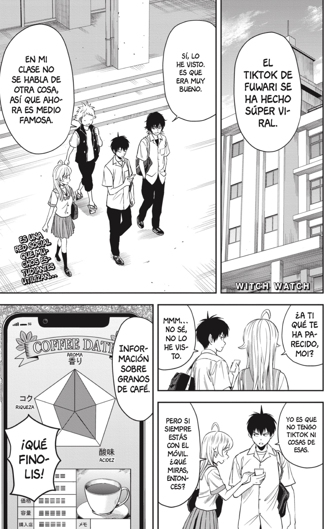 Read Witch Watch ES Manga Online