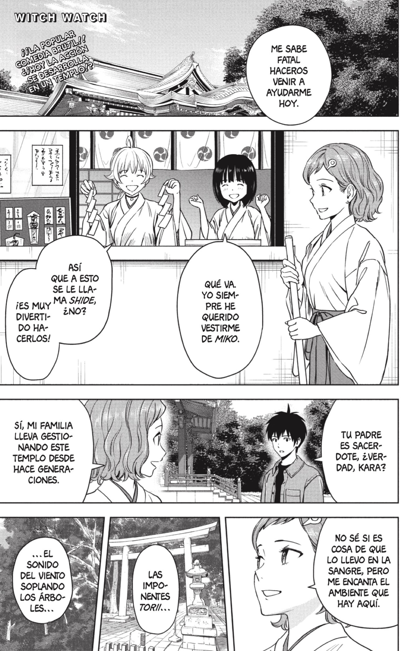 Read Witch Watch ES Manga Online