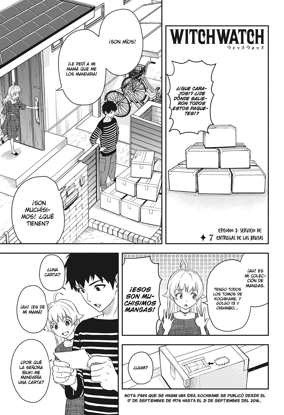 Read Witch Watch ES Manga Online
