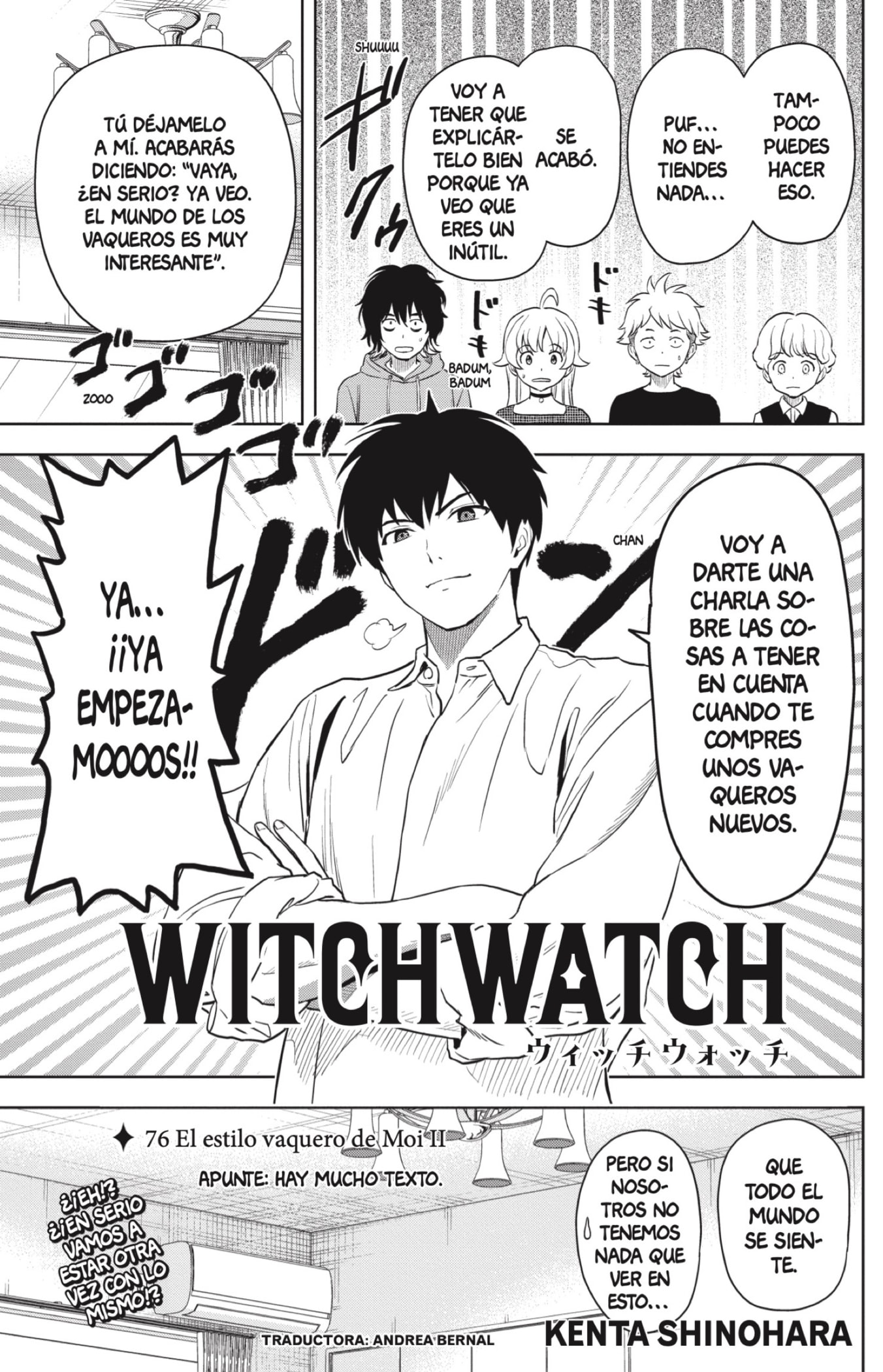 Read Witch Watch ES Manga Online