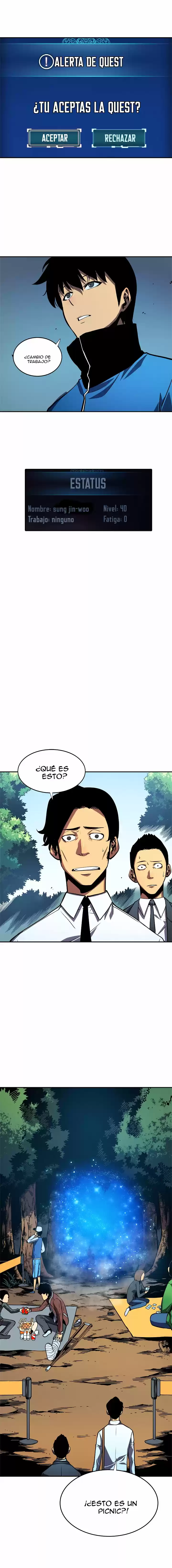 Read solo leveling ES Manga Online