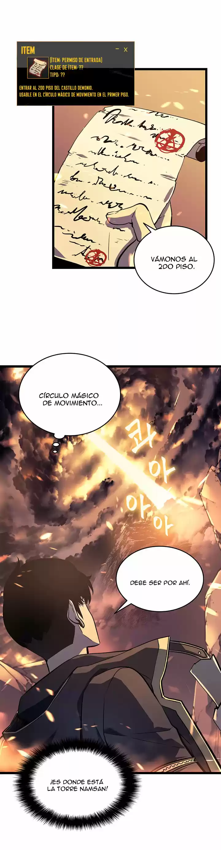 Read solo leveling ES Manga Online