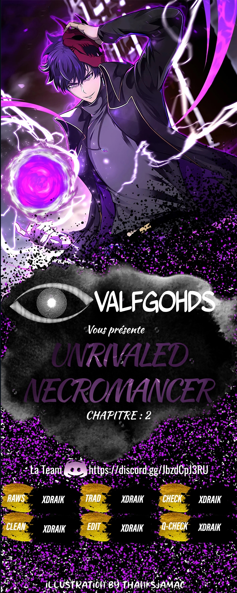 Read Absolute Necromancer FR Manga Online