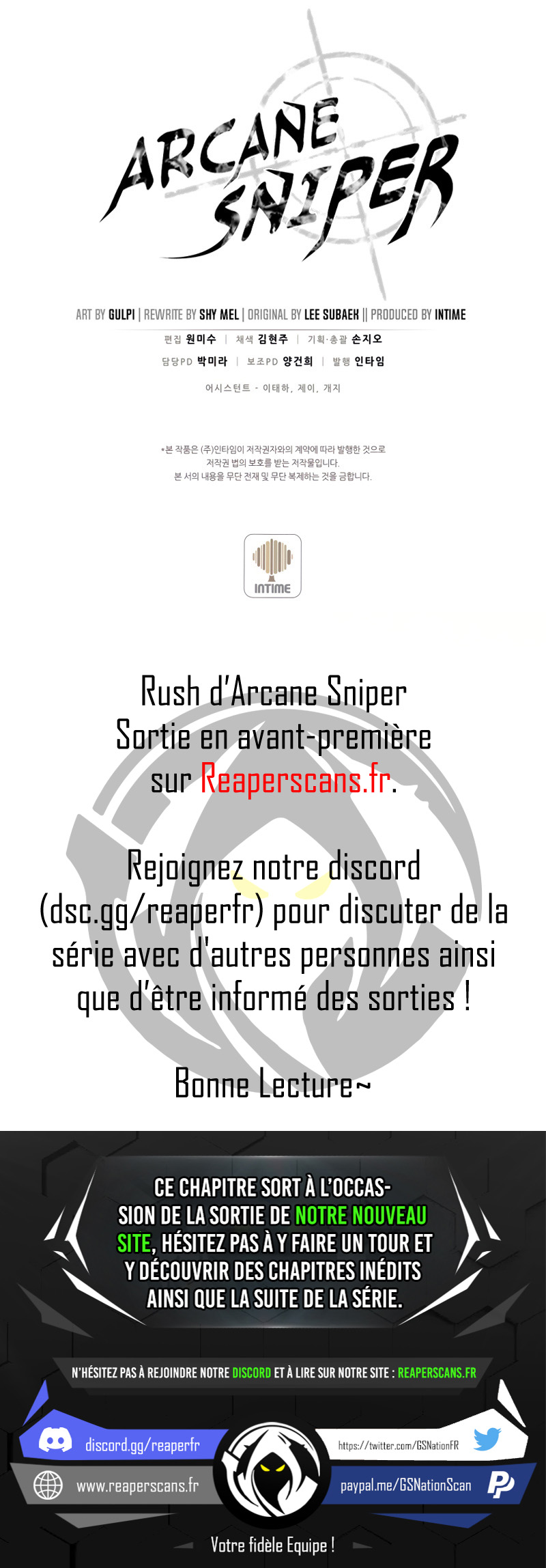 Read Arcane Sniper FR Manga Online