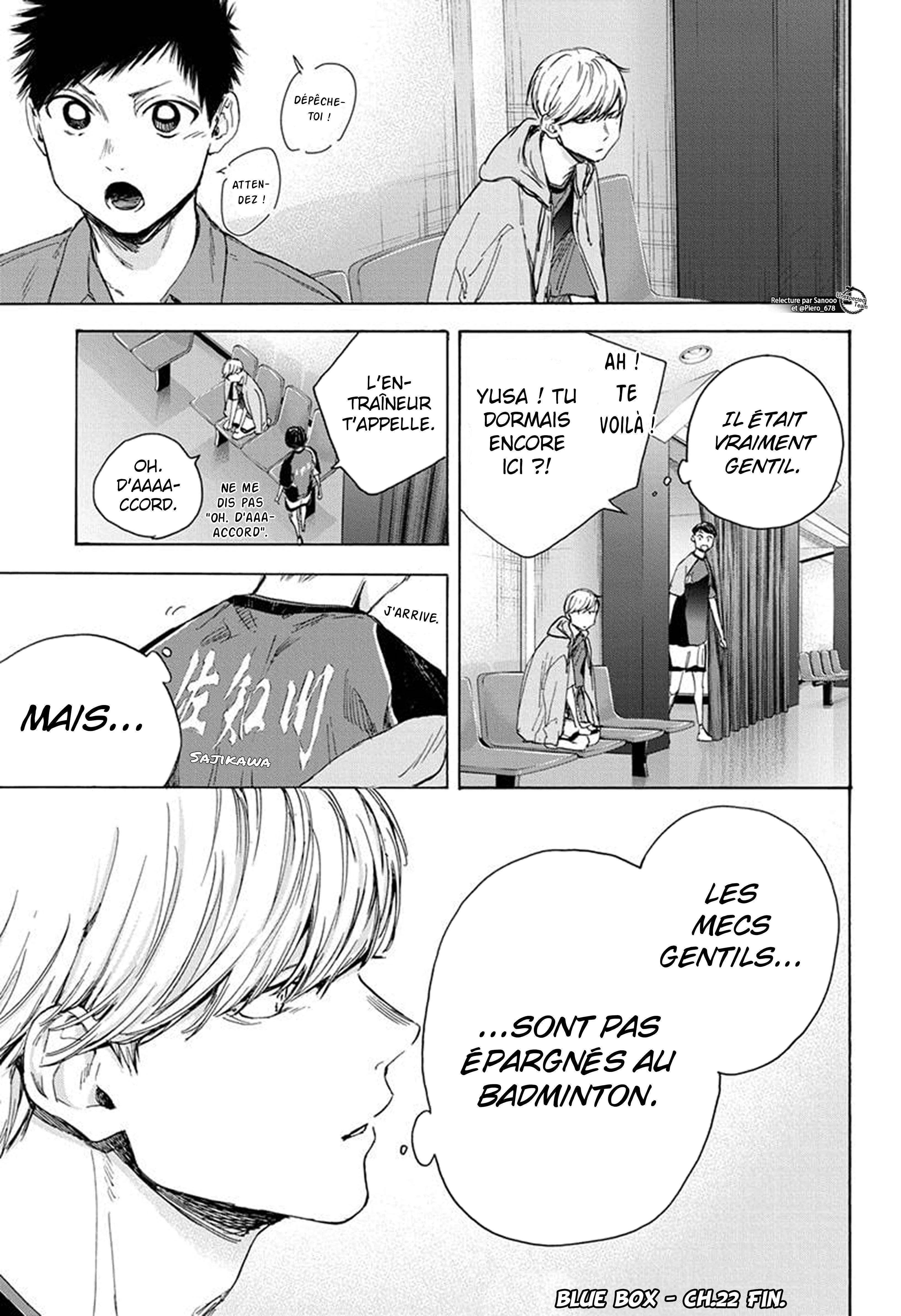 Read Blue Box FR Manga Online