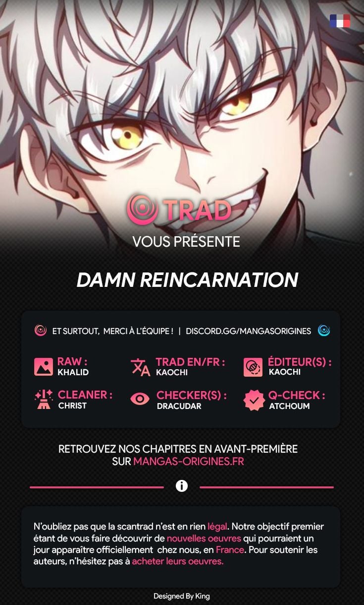 Read Damn Reincarnation FR Manga Online